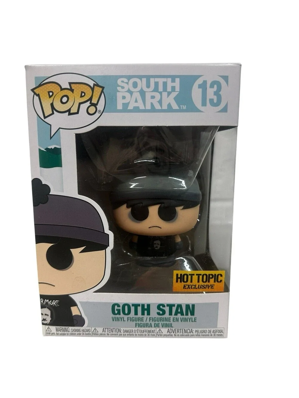 Funko Pop! Animation South Park 13 Goth Stan Vinyl Figure
